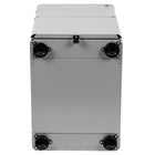 Flash Furniture Classeur mobile à 3 tiroirs avec tiroir suspendu-Gris (HZCHPL01GRY)-Les curseurs à extension complète facilitent l'ouverture et la fermeture