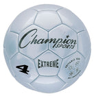 Ballon de soccer Champion Sports Extreme taille 4 argent, paquet de 2-Technologie brevetée cousue à la machine
