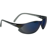 SCN Industrial - Lunettes De Sécurité À Miroir Bleu, Lentille Bleu/Miroir, Revêtement Anti-Égratignures, Csa Z94.3, paquet de 12-Revêtement des lentilles Anti-égratignures
