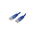StarTech  Câble de raccordement moulé M45PATCH10BL Cat 5e, 10 pi, bleu-Connecteur mâle RJ-45 aux deux extrémités pour une connectivité réseau fiable