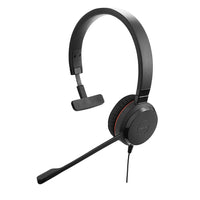 Jabra - Casque mono Evolve 20SE MS (4993-823-309)-Une conversation plus claire pour une plus grande efficacité - Un casque professionnel d’entrée de gamme avec une gestion facile des appels et un son exceptionnel pour les appels et la musique