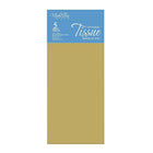 MillBrook Papier de soie métallique, Or, 5 feuilles par paquet, caisse de 12 (93041)-Papier de soie