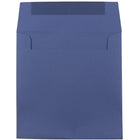 JAM Paper Enveloppes carrées, 7,5 x 7,5 po, bleu présidentiel, 1000/paquet (263913007b)-Enveloppes en papier bleu