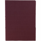 JAM PaperMD – Chemise ondulée cannelée, 9 x 12 po, bordeaux, 100/boîte-Bordeaux
