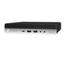 HP - Ordinateur de bureau ProDesk 600 G4 remis à neuf - Intel Core i5-8400T - 256 Go SSD - 8 Go RAM - Windows 10 Pro-Stockage sur disque dur SSD de 256 Go