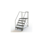 Tri-Arc – Plateforme de travail mobile, 5 marches, 50 x 36 po (WLWP153636SL)-Matériau du cadre : Acier