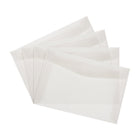JAM Paper - Enveloppes livret, papier vélin translucide, 6 x 9 po, ton clair, 100/pqt-Fermeture : gomme