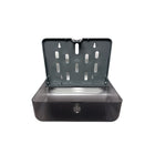 Distributeur d'essuie-mains Futech, petit, 10-1/2" l x 7-1/2" H x 4-1/2" P, noir (PTD007)-Peut contenir quelques paquets de serviettes en papier