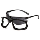 Pyramex – Lunettes de protection Proximity, gris foncé, antibuée H2X, 12/paquet-12/paquet