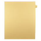 Markmaker - Intercalaires imprimes Legal, Chamois, 1/25th coupe, format lettre, sans trous, 25 tabs/PQT, 5 PQT/Boite, Numero 103-Intercalaires imprimes Legal