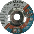 Walter Surface Technologies - Meules À Tronçonner Renforcées Zipcut Pour Meuleuse À Angle Droit, 6po x 3/64po, paquet de 12-Matériau abrasif Oxyde d'aluminium