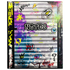 Hilroy - Porte-document à pochettes et attaches Graffiti - 11 5/8 po H x 9 5/16 po l - porte-2 pochettes horizontales