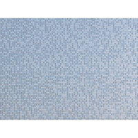 Brewster – Pellicule électrostatique de qualité supérieure pour fenêtre latérale, motif Cubix-Protège des scènes indésirables et des regards indiscrets 