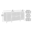 Sauder - 433265 La Collection Tiffin Line Crédence - Finition Raven Oak - 2 boîtes-10