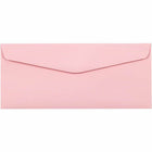 JAM Paper Enveloppes commerciales #10 - 4,125" x 9,5" - Rose bébé - Paquet de 50-Couleur : rose clair bébé / rose tendre