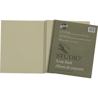 Hilroy – Album de coupures avec reliure à spirale surdimensionnée, 12 po x 10 po, 30 feuilles, papier bulle-L'album de coupures est idéal pour recueillir des coupures de presse et des souvenirs