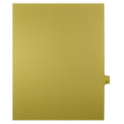 Mark Maker – Onglets séparateurs juridiques beiges, 1/25 onglets, format lettre, sans trous, numéro 67, 25/paquet-Onglets séparateurs beiges, 1/25 onglets