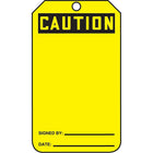 Accuform Signs - Étiquettes De Sécurité, Papier Cartonné, 3-1/8po La X 5-7/8po H, Anglais, paquet de 25-Hauteur 5-7/8po