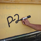 Sharpie - Marqueur permanent Magnum - pointe biseautée - noir-Corps en plastique robuste et pointe en feutre
