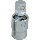 Gray Tools – Cardan universel chromé pivotant à prise de 1/2 po, longueur de 2 3/8 po-Taille de la prise : 1/2 po