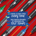 Marqueurs créatifs Sharpie - acryliques à base d’eau - pointe ronde - couleurs assorties - paquet de 5-6