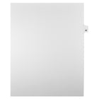 Markmaker - Intercalaires imprimes Legal, Blanc, 1/25th coupe, format lettre, sans trous, 25 tabs/PQT, 5 PQT/Boite, Numero 32-Intercalaires imprimes Legal