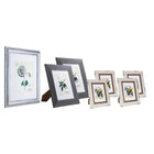 Kiera Grace – Ensemble KG Farmhouse pour gallerie d'art, ensemble de 7-4 cadres Raymond (5 x 7 po avec passe-partout pour 4 x 6 po), gris fatigué, rebord biseauté