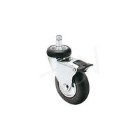 Colson – Roulettes confortables, capacité de 175 lb. (79 kg), 2/paquet (NP378TL)-Diamètre de roue : 3 po (76 mm)