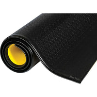 Wear-bond – Tapis d'entrée Tuff-spun, Sax708, noir avec bordures jaunes-NOIR AVEC BORDURES JAUNES