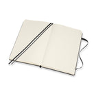 Moleskine - Carnet Classic Plus Grand Format - À Grille De Pointillés - Couverture Rigide - 5 po x 8,25 po - Noire-Papier ivoire sans acide