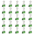 JAM PaperMD – Petites pinces relieuses, 3/4 po (19 mm), vert, 125/paquet-5