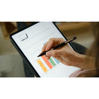 Adonit – Stylet Bluetooth Pixel ADPBL Precision pour iPad génération 4 ou plus récent, noir-Le corps en aluminium brossé du Pixel et son design élégant et ergonomique définissent son esthétique comme un outil multimédia emblématique