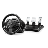 Volant de course GT T300-Volant amovible réaliste de 28 cm de diamètre, doté d'un revêtement en caoutchouc renforcé et texturé sur toute sa circonférence.