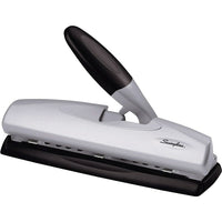 Swingline® - Perforateur professionnel LightTouch à 2 ou 3 trous, capacité de 12 feuilles-Design ergonomique, tout en métal  