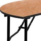Flash Furniture – Table de banquet pliante d’un diamètre de 48 po, beige (YTWHRFT48HF)-Table pliante de 4 pieds