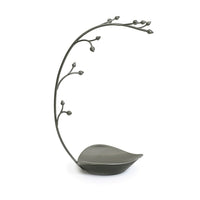 Umbra - Arbre à bijoux, orchidée, couleur métallique sombre-Organise et présente élégamment vos colliers, bracelets, anneaux et plus