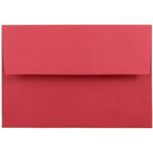 JAM Paper Enveloppes format livret Bright Hue avec fermeture gommée, 5 1/2 x 8 1/8 po, rouge festif, 100/pqt-Rouge festif