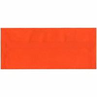 JAM Paper Enveloppes commerciales #10 - 4 1/8" x 9 1/2" - Vélin translucide orange - Paquet de 25-Couleur : Orange Translucide