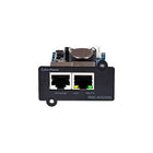 CyberPower – RMCARD205 UPS et ATS PDU, carte de gestion à distance, SNMP/HTTP/NMS/Enviro port, 10/100BaseTX, sériel-Ports : 1 x RJ-45 femelle 10/100Base-TX, 1 x RJ-45 sériel