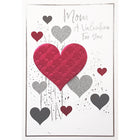 Rosedale Gold - Cartes de souhaits/Enveloppes - Joyeuse St-Valentin Maman - 5-1/2 po x 8 po - paquet de 6-Imprimées sur un papier de qualité non couché