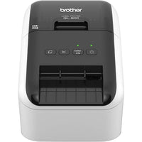 Brother - Imprimante d'étiquettes professionnelle QL-800 haute vitesse-Imprimez de superbes étiquettes en noir et rouge à l’aide du DK-2251