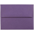 JAM Paper Enveloppes format invitation avec fermeture gommée, 4 3/8 x 5 3/4 po, violet foncé, 1000/paquet-Violet foncé