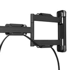 Kanto – Support plein mouvement PS300 pour téléviseurs de 26 po à 60 po, noir-Mécanisme d'inclinaison accessible offrant un angle d'inclinaison de 15°
