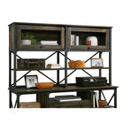 Sauder 427852 La Collection Steel River - Surmeuble, Finition Carbon Oak-Finition Carbon Oak, Bois D'ingénierie