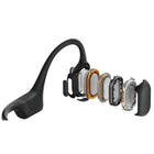 Shokz - Mini casque Bluetooth OpenRun Pro avec microphone antibruit - Conduction osseuse de qualité supérieure - Noir cosmique-Design noir : Élégant et élégant, l’option de couleur noire ajoute une touche d’élégance à votre look, parfaite pour ceux qui apprécient à la fois la performance et l’esthétique.
