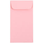 Enveloppes à monnaie no 7, 3 1/2 x 6 1/2 po, rose-Matériau : Papier