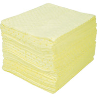Zenith Safety –Tampons absorbants tissés, Hazmat, lourd, 15 long x 17 larg. (po), 100/paquet-Fait à 100 % de fibre de polypropylène tissée