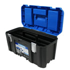 Toolmaster – Coffre à outils de 19 po (49 cm) -Muni de doubles loquets métalliques et d'un œillet de cadenas pour assurer un rangement sécuritaire