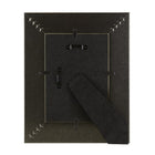 Kiera Grace – Cadre Railtown Benton, 5  x 7 po, avec passe-partout pour 4 x 6 po, gris métal, noyer-Dimensions 5 x 7 po, avec passe-partout pour 4 x 6 po