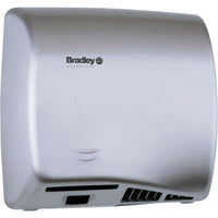 Bradley – Sèche-mains, acier inoxydable, acier inoxydable satiné (2902-287400)-Type : automatique